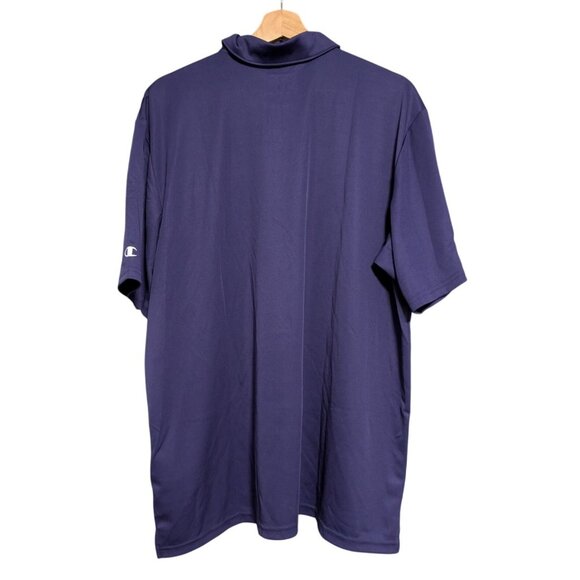 Winston Salem Open Tennis Polo Shirt Navy Blue Wake Forest Champion Mens Size XL - Picture 2 of 6